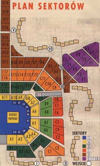 Mapa sektorów